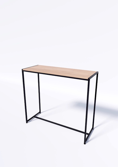 Стол TEVOLO 105×119×45 см — белая столешница