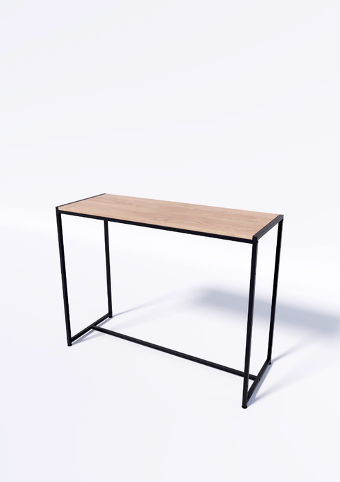 Стол TEVOLO 90×119×45 см — белая столешница