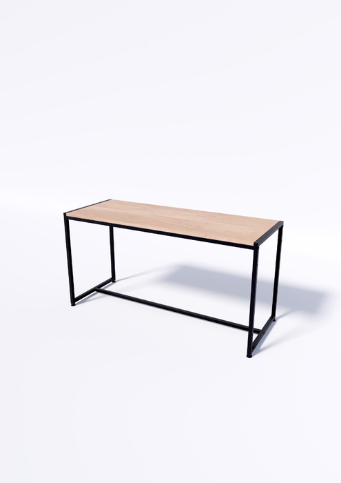 Стол TEVOLO 60×119×45 см — белая столешница