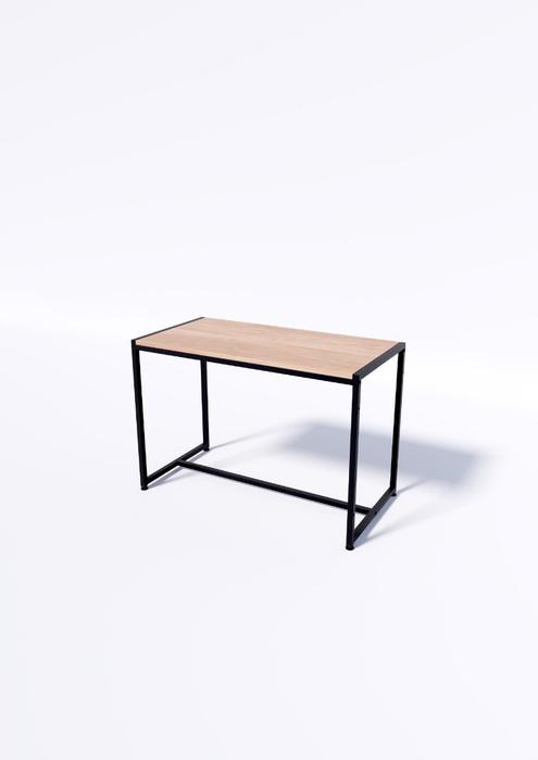 Стол TEVOLO 60×89×45 см — белая столешница
