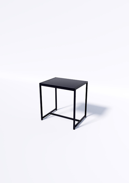 Стол TEVOLO 60×59×45 см — белая столешница