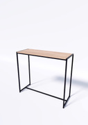 Стол TEVOLO 105×119×45 см — дуб сонома