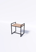 Стол TEVOLO 60×59×45 см — дуб сонома
